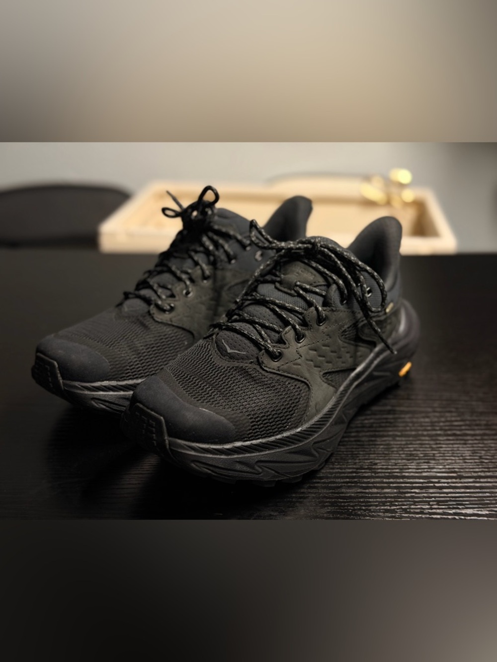 Hoka Men's All-Black Running Shoes
